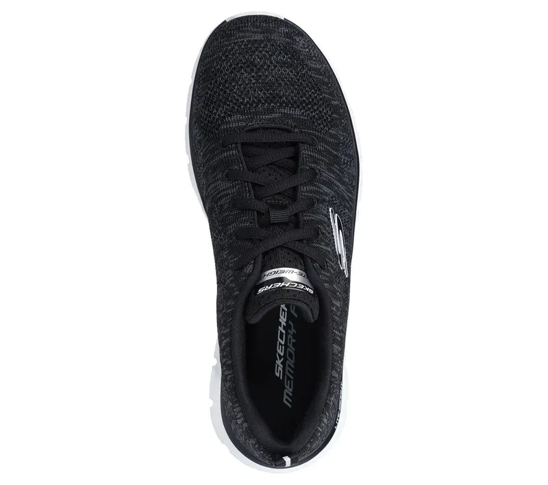 Skechers Track – Daytime Dreamer – Zwart / Wit (150142-BKW)