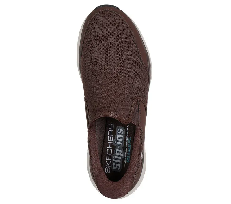 Skechers Skechers Slip-ins Relaxed Fit: Equalizer 6.0 – Stoaver – Bruin (233103-BRN)