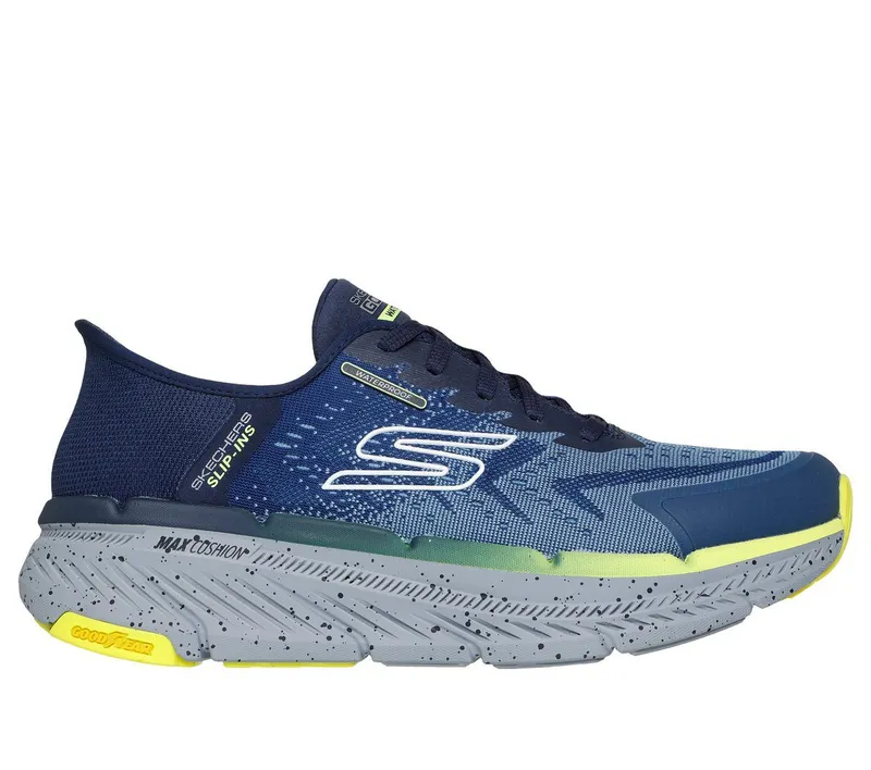 Skechers Skechers Slip-ins: Max Cushioning Premier 2.0 – Stanch – Marine / Geel (220527-NVYL)