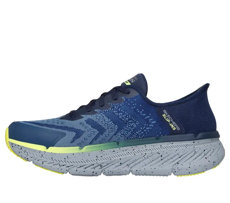Skechers Skechers Slip-ins: Max Cushioning Premier 2.0 – Stanch – Marine / Geel (220527-NVYL)