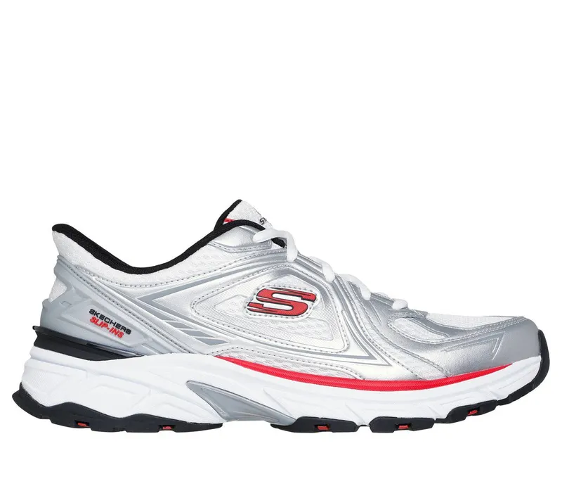 Skechers Skechers Slip-ins: Stamina Sport – Kordae – Wit / Zilver (233156-WSRD)