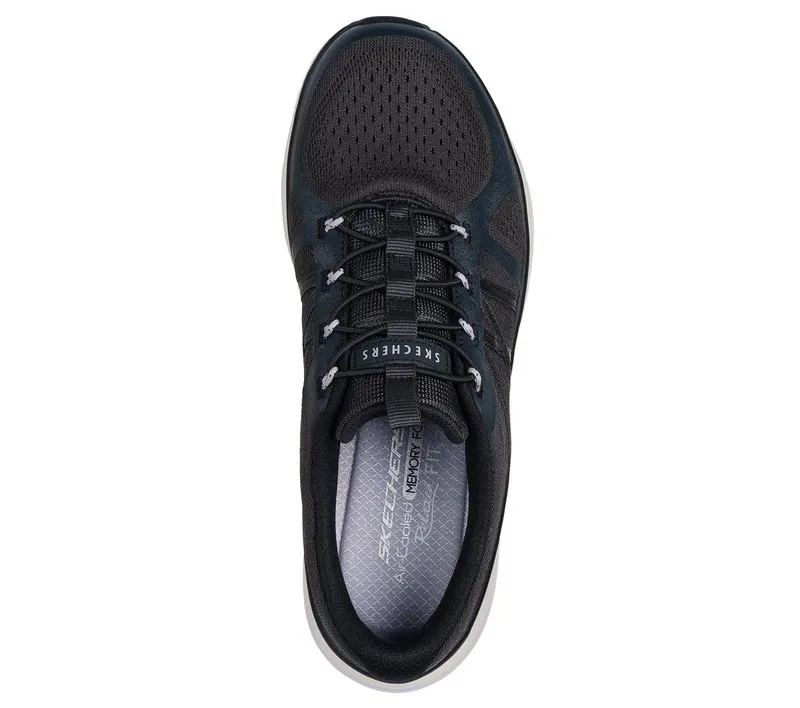 Skechers Relaxed Fit: D’Lux Comfort 2.0 – Victory – Zwart (104474-BLK)