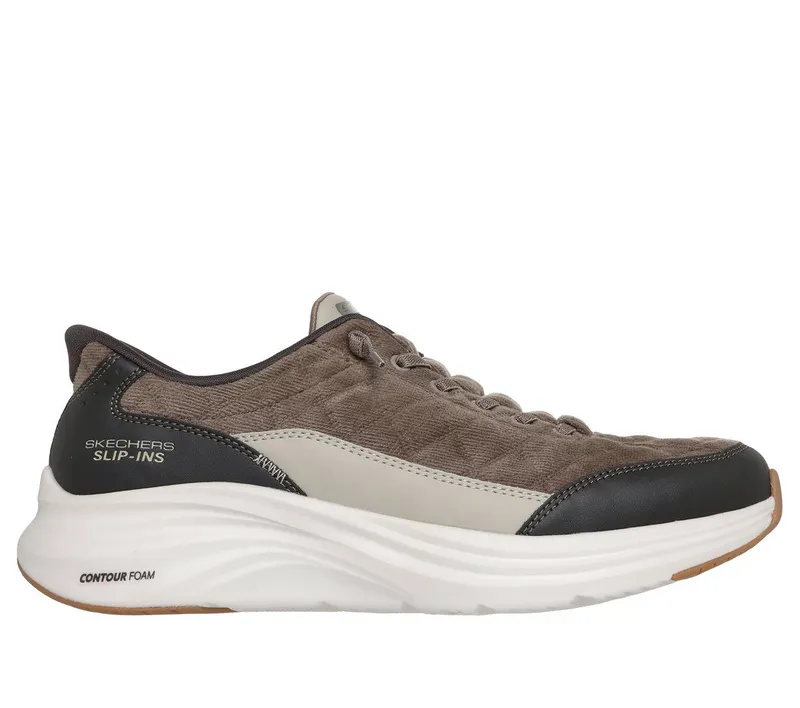 Skechers Skechers Slip-ins: Contour Foam – Cozy Fit Cordelux – Olijf (232618-OLV)