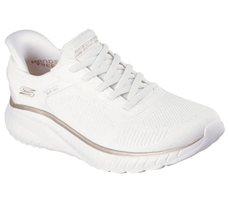 Skechers Skechers Slip-ins: BOBS Sport Squad Chaos – Wit / Goud (117497-WTGD)