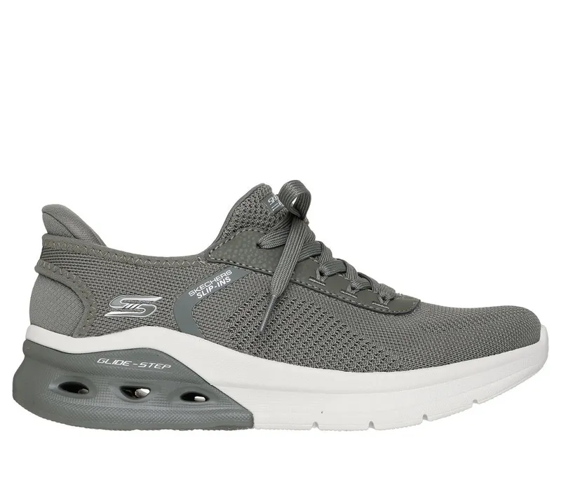 Skechers Skechers Slip-ins: BOBS Sport Arc Waves 2.0 – Now It – Olijf (117638-OLV)