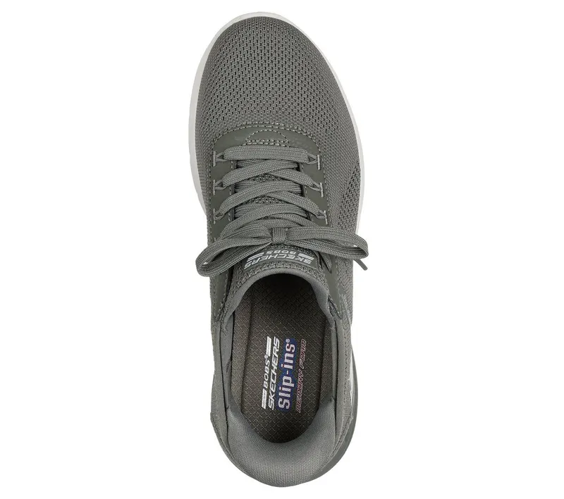 Skechers Skechers Slip-ins: BOBS Sport Arc Waves 2.0 – Now It – Olijf (117638-OLV)