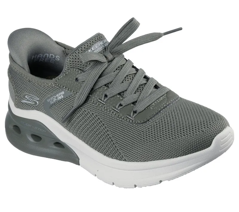 Skechers Skechers Slip-ins: BOBS Sport Arc Waves 2.0 – Now It – Olijf (117638-OLV)