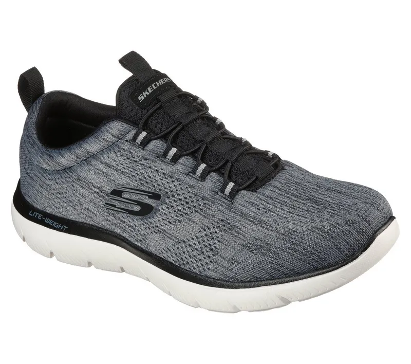Skechers Summits – Louvin – Zwart / Wit (232186-BKW)