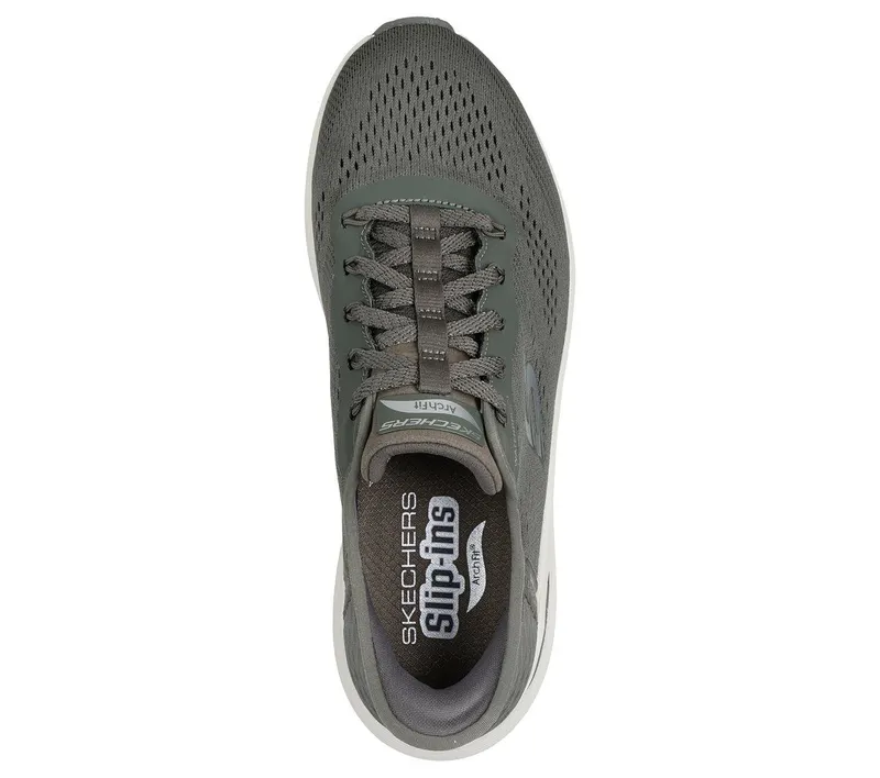 Skechers Skechers Slip-ins Waterproof: Arch Fit 2.0 – Morning Mist – Olijf (150337-OLV)