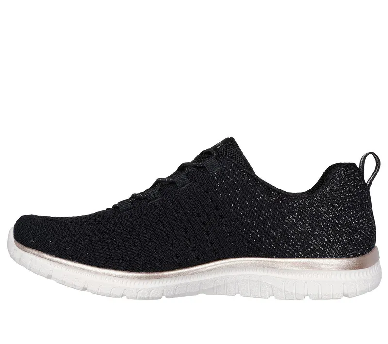 Skechers Virtue – Lucent – Zwart / Roos Goud (104424-BKRG)