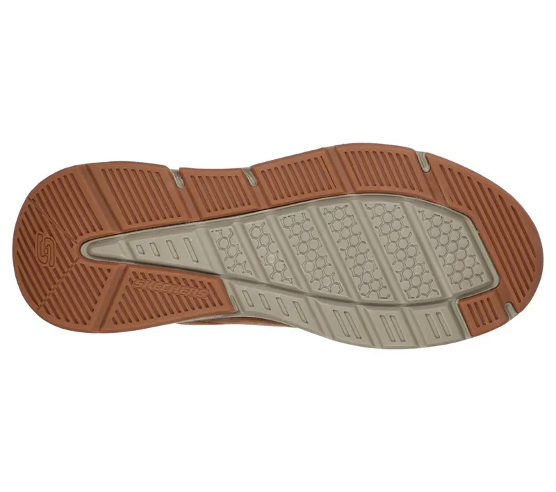 Skechers Waterproof Relaxed Fit: Benago – Hombre – Bruin (210021-CDB)