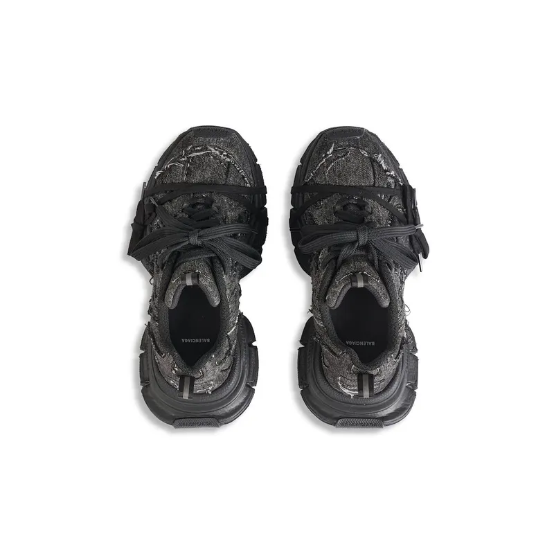 Balenciaga Women’s 3xl Sneaker In Black Black (734731WTSAX1000)
