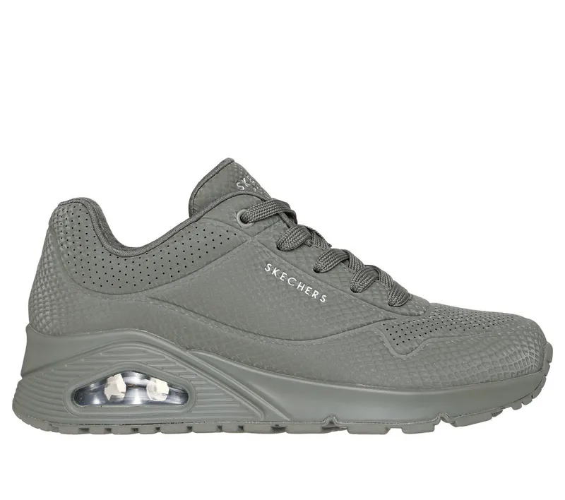 Skechers UNO – Shiny Scale – Olijf (177861-OLV)