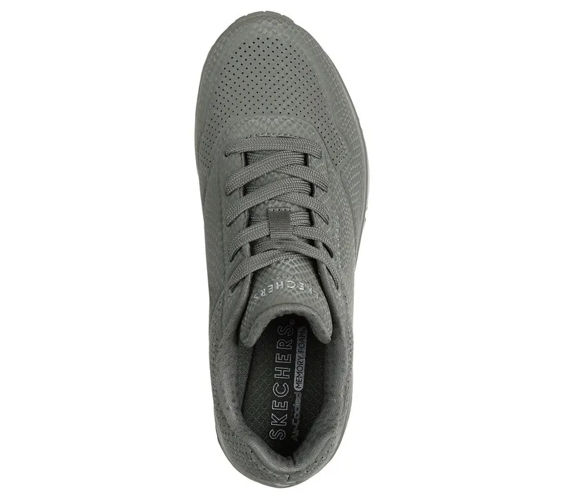 Skechers UNO – Shiny Scale – Olijf (177861-OLV)