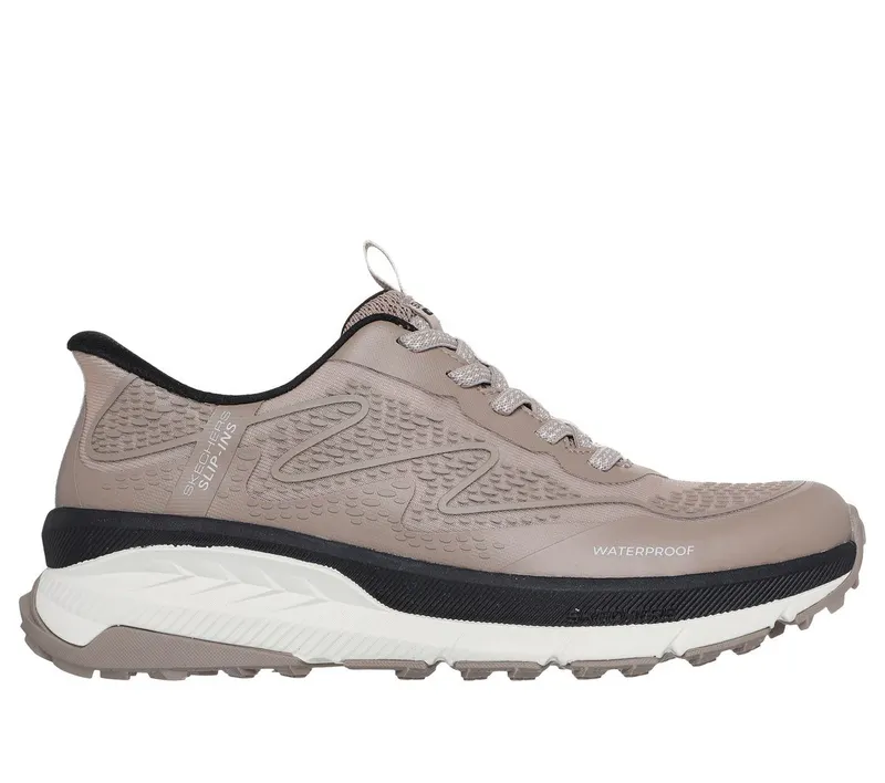Skechers Skechers Slip-ins Waterproof: Switch Back – Mist – Taupe / Zwart (180257-TPBK)