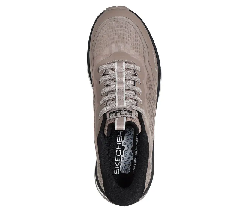 Skechers Skechers Slip-ins Waterproof: Switch Back – Mist – Taupe / Zwart (180257-TPBK)