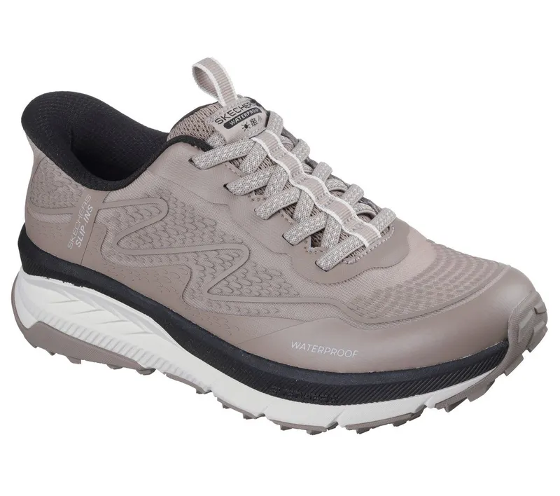 Skechers Skechers Slip-ins Waterproof: Switch Back – Mist – Taupe / Zwart (180257-TPBK)