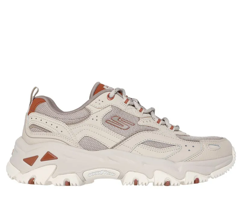 Skechers D’Lites Hiker – Echo Lake – Taupe / Multi (180134-TPMT)