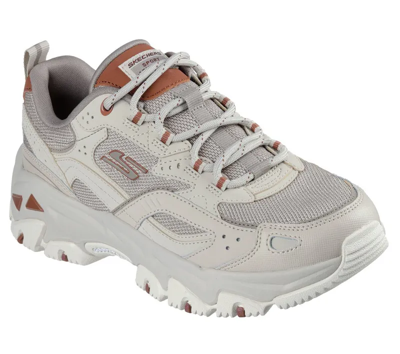 Skechers D’Lites Hiker – Echo Lake – Taupe / Multi (180134-TPMT)