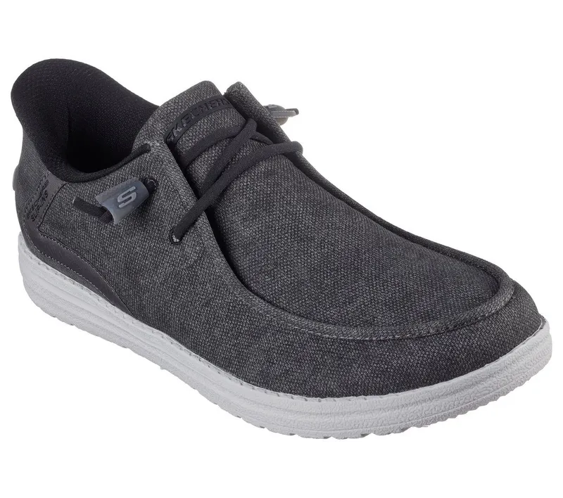 Skechers Skechers Slip-ins Relaxed Fit: Melson – Coronado – Zwart / Grijs (210959-BKGY)