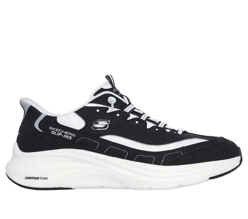 Skechers Skechers Slip-ins: Contour Foam – Cozy Fit D’Lites – Zwart / Wit (232642-BKW)