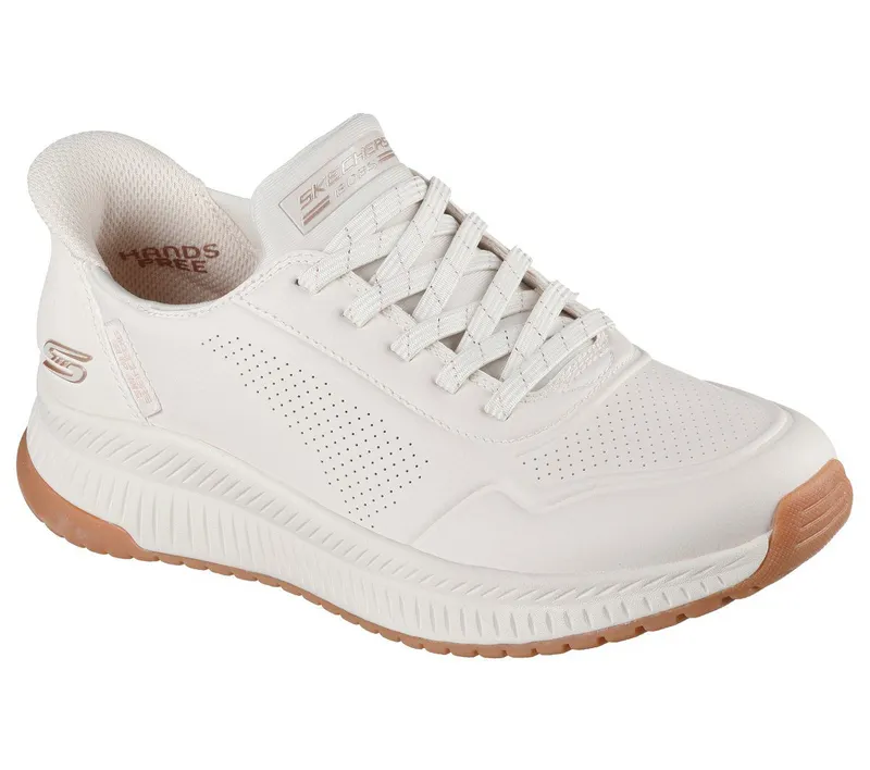 Skechers Skechers Slip-ins: BOBS Squad 4 – Key Look – Wit (117740-WHT)