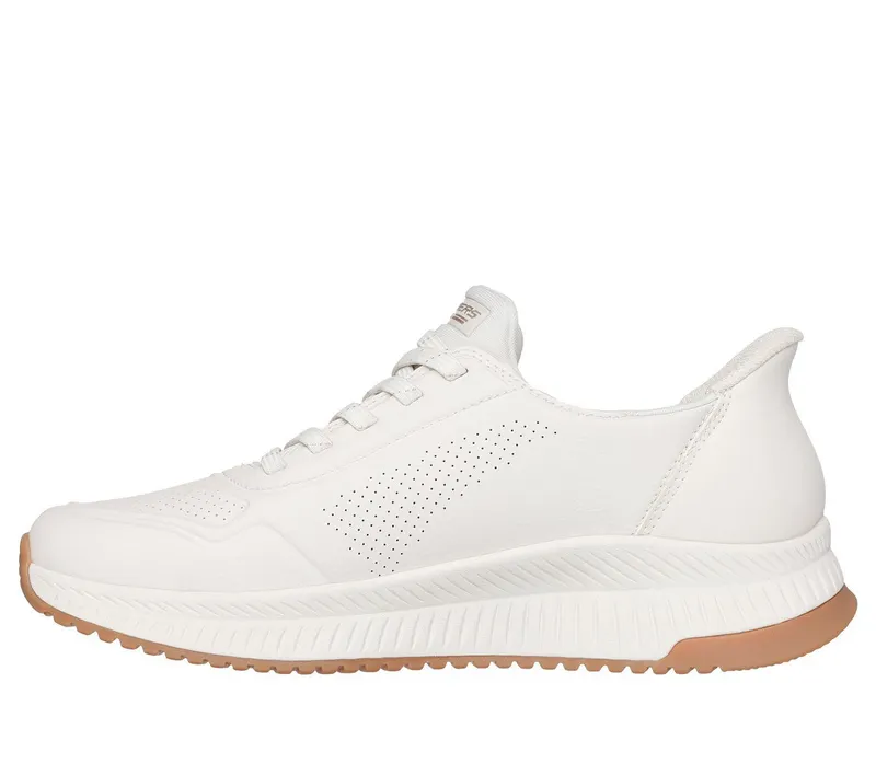 Skechers Skechers Slip-ins: BOBS Squad 4 – Key Look – Wit (117740-WHT)