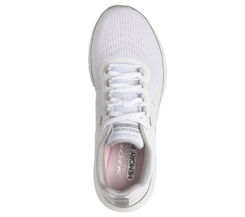 Skechers Flex Appeal 5.0 – New Path – Wit / Zilver (150201-WSL)