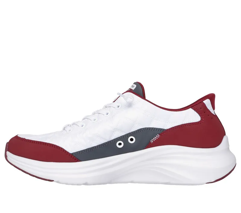 Skechers Skechers Slip-ins: Contour Foam – Cozy Fit – Wit / Bourgondië (232619-WBUG)