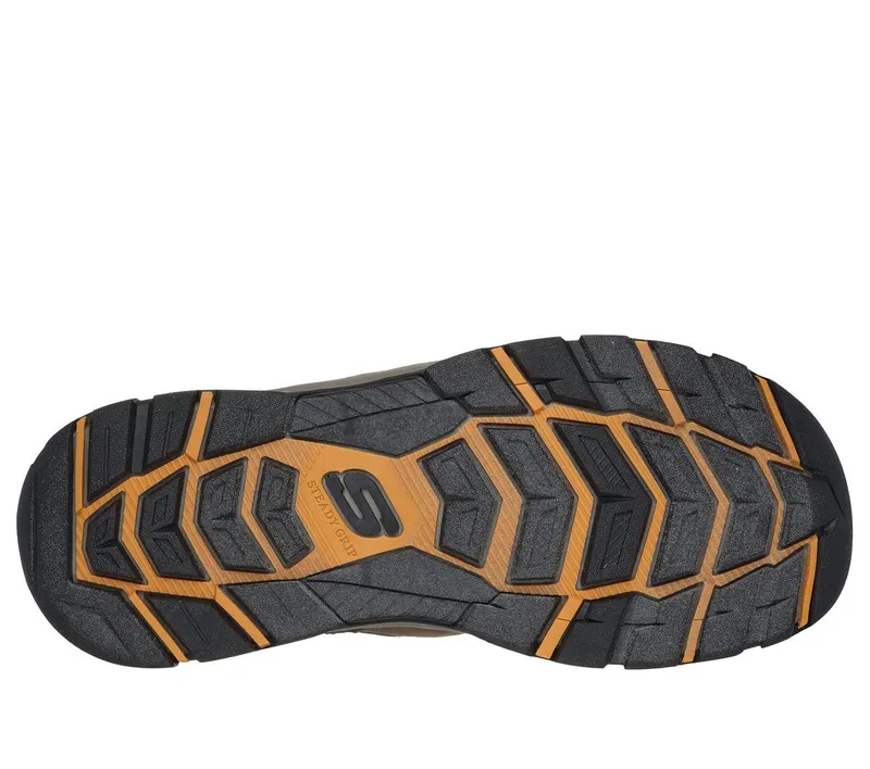 Skechers Relaxed Fit: Tresmen – Menard – Bruin / Zwart (205113-BRBK)