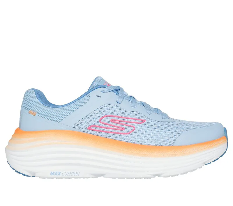 Skechers Max Cushioning Endeavour – Blauw / Oranje (129470-BLOR)