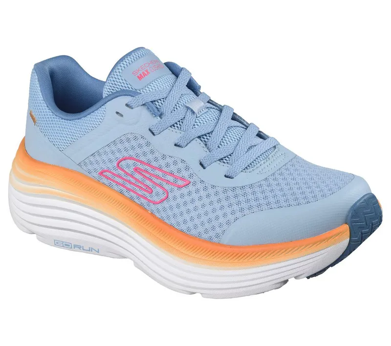 Skechers Max Cushioning Endeavour – Blauw / Oranje (129470-BLOR)