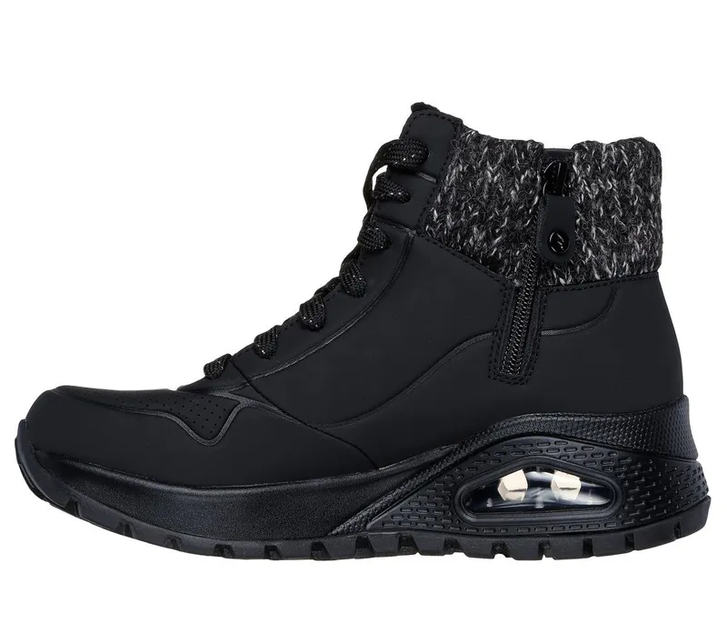 Skechers UNO Rugged – Darling Days – Zwart (167988-BLK)
