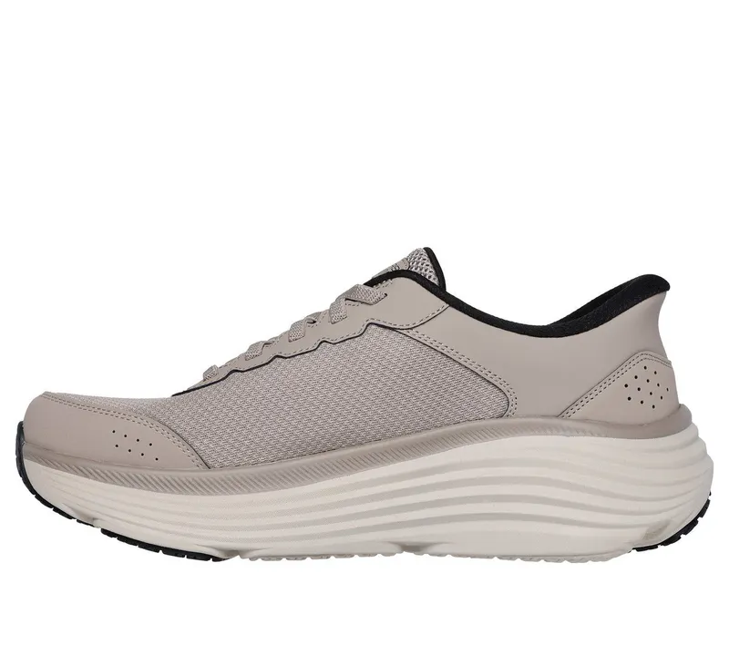 Skechers Skechers Slip-ins: Max Cushioning Endeavour – Cardova – Taupe / Zwart (220610-TPBK)