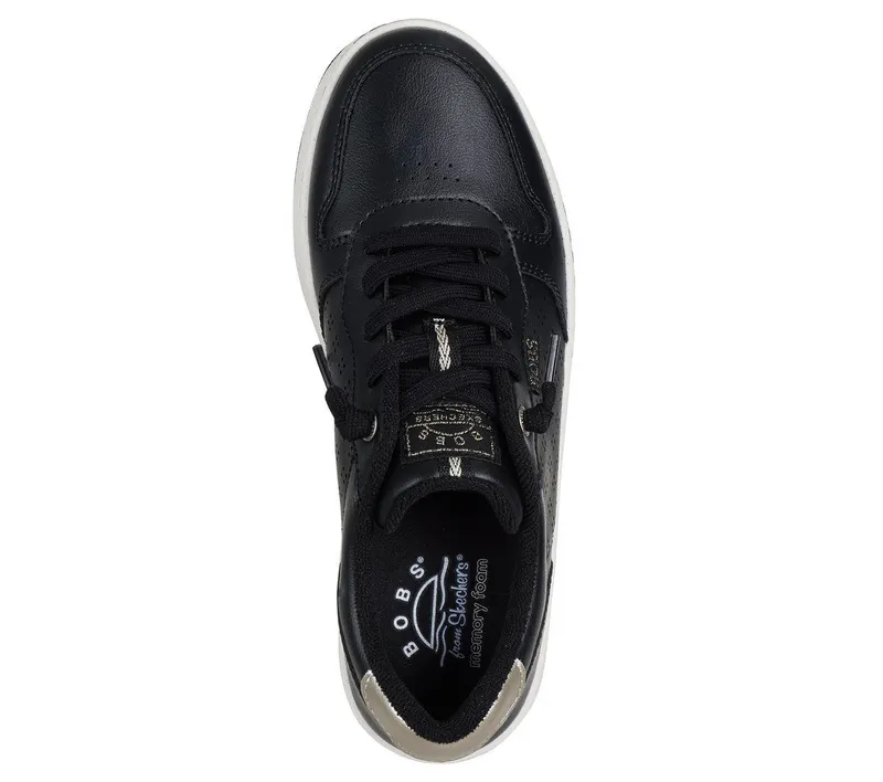 Skechers BOBS B Cute Court – Luxe Kicks – Zwart (114507-BLK)