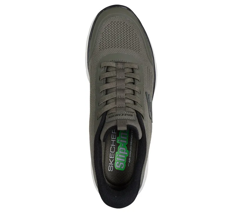 Skechers Skechers Slip-ins: Summits – Leyter – Olijf / Zwart (233047-OLBK)