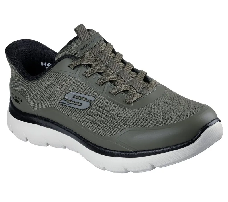 Skechers Skechers Slip-ins: Summits – Leyter – Olijf / Zwart (233047-OLBK)