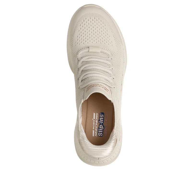 Skechers Skechers Slip-ins: BOBS Sport Squad 4 – Dire Step – Gebroken Wit (117743-OFWT)
