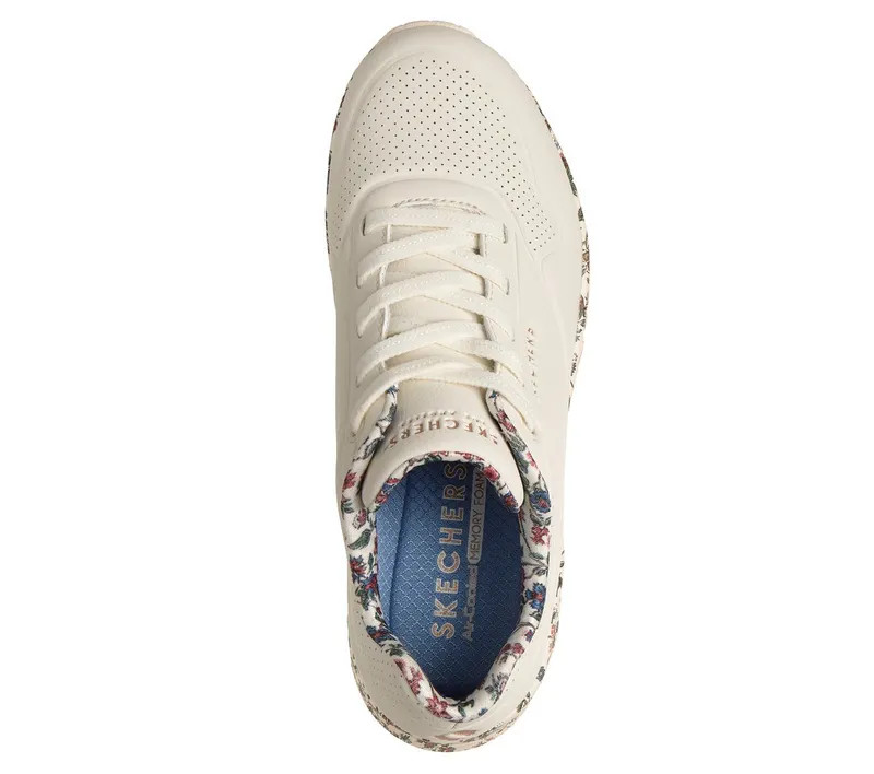 Skechers UNO – Safari Time – Wit / Multi (155412-WMLT)