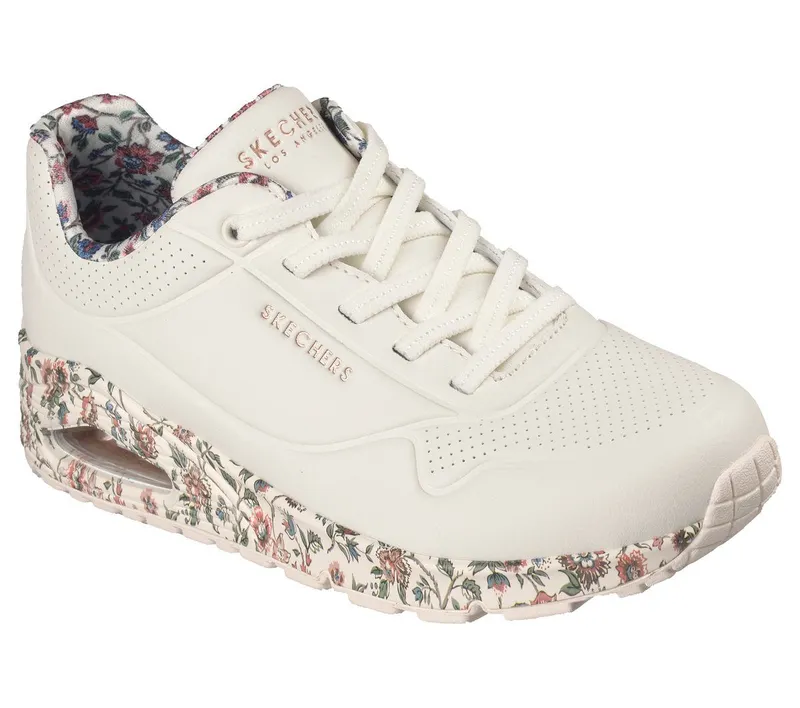 Skechers UNO – Safari Time – Wit / Multi (155412-WMLT)