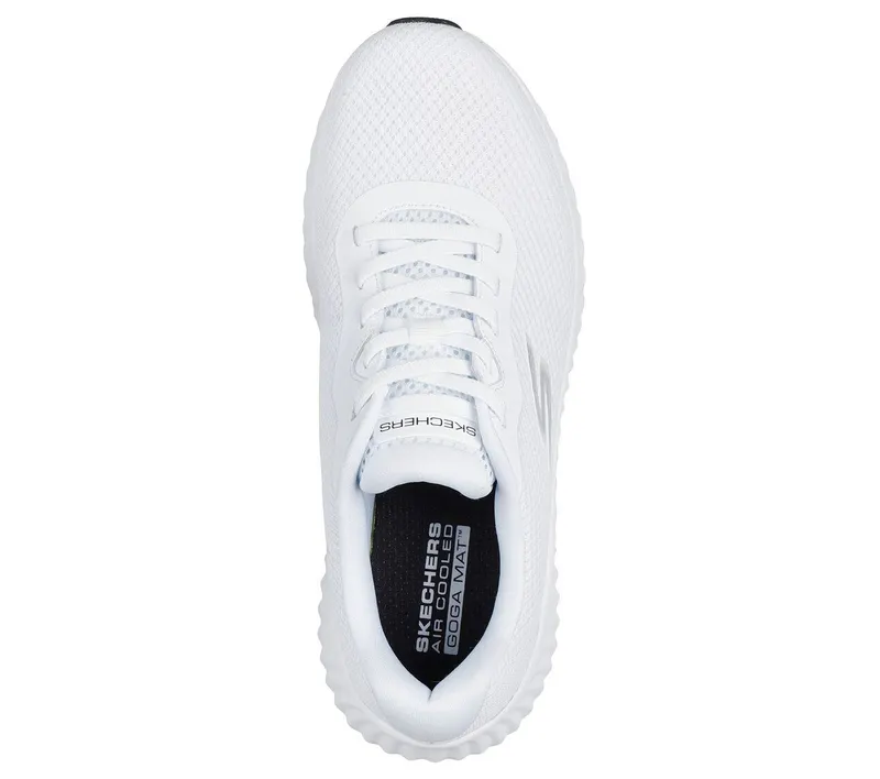 Skechers GO RUN Now – Calumet – Wit / Zwart (129368-WBK)
