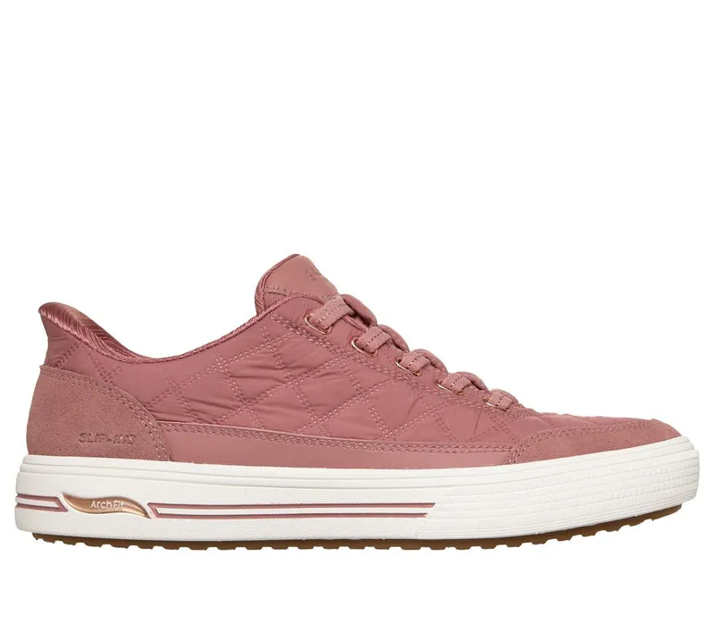 Skechers Skechers Slip-ins: Arch Fit Arcade – Cozy Fit Cuddle Steps – Roos (177209-ROS)