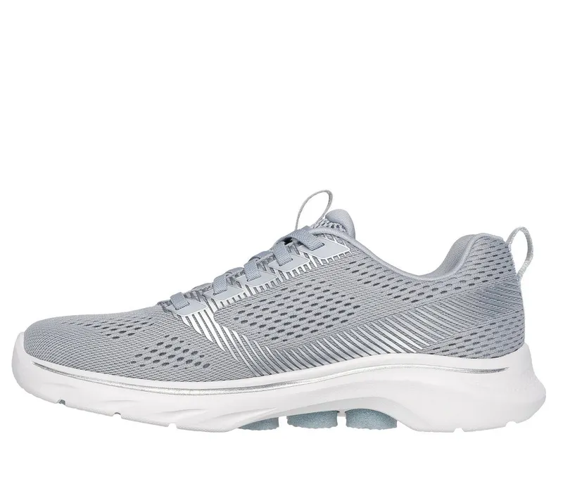 Skechers GO WALK 7 – Hailey – Grijs / Zilver (125251-GYSL)