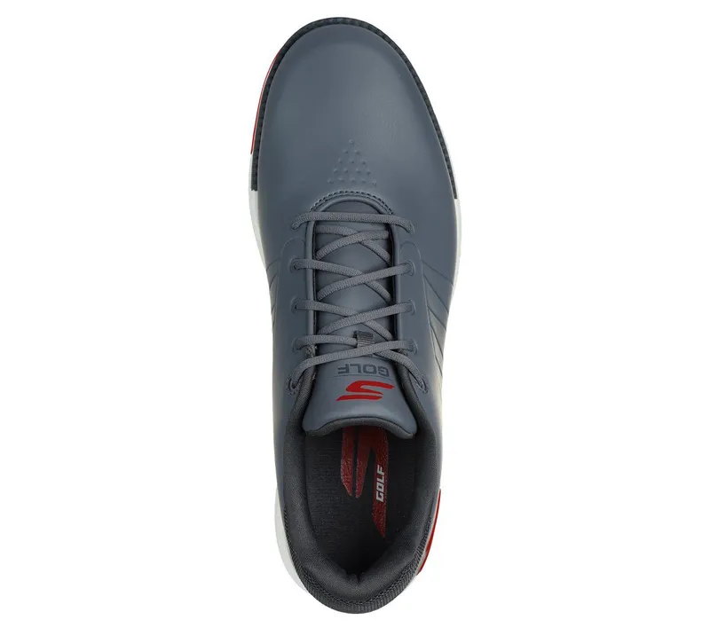 Skechers Waterproof: GO GOLF Tempo GF – Grijs / Rood (214099-GYRD)