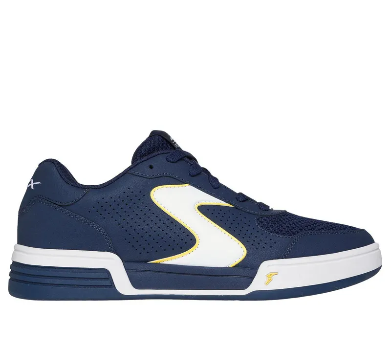 Skechers Viper Court Classic – Pickleball – Marine / Geel (246106-NVYL)