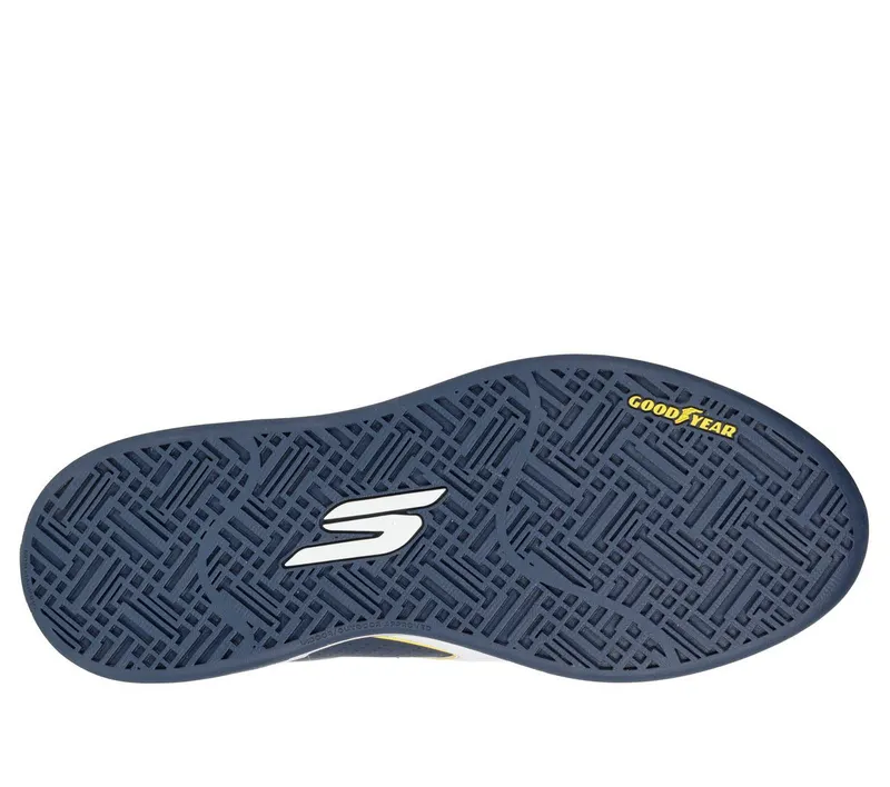 Skechers Viper Court Classic – Pickleball – Marine / Geel (246106-NVYL)