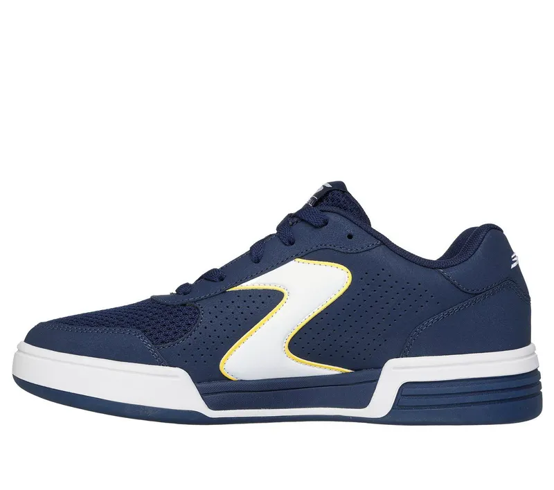 Skechers Viper Court Classic – Pickleball – Marine / Geel (246106-NVYL)