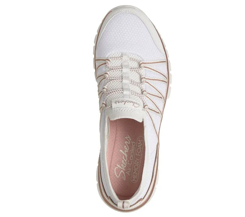Skechers Graceful – Purecrush – Wit / Roos Goud (100888-WTRG)