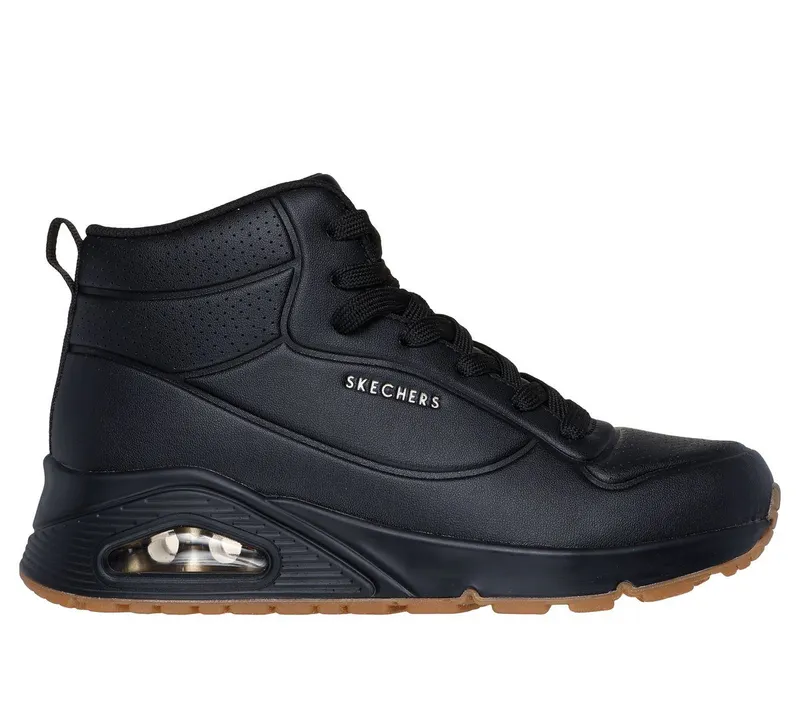 Skechers UNO – – Stand High – Zwart (177097-BBK)
