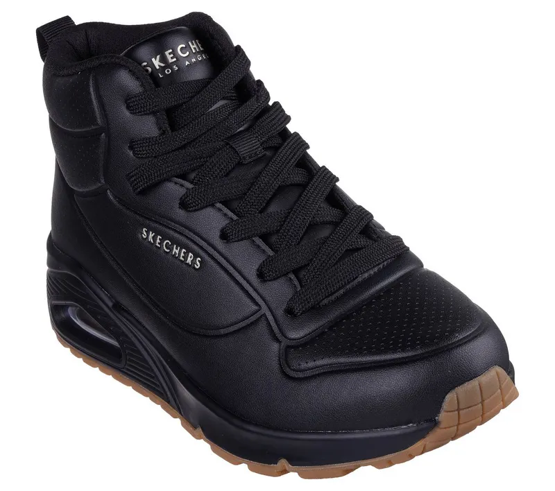 Skechers UNO – – Stand High – Zwart (177097-BBK)